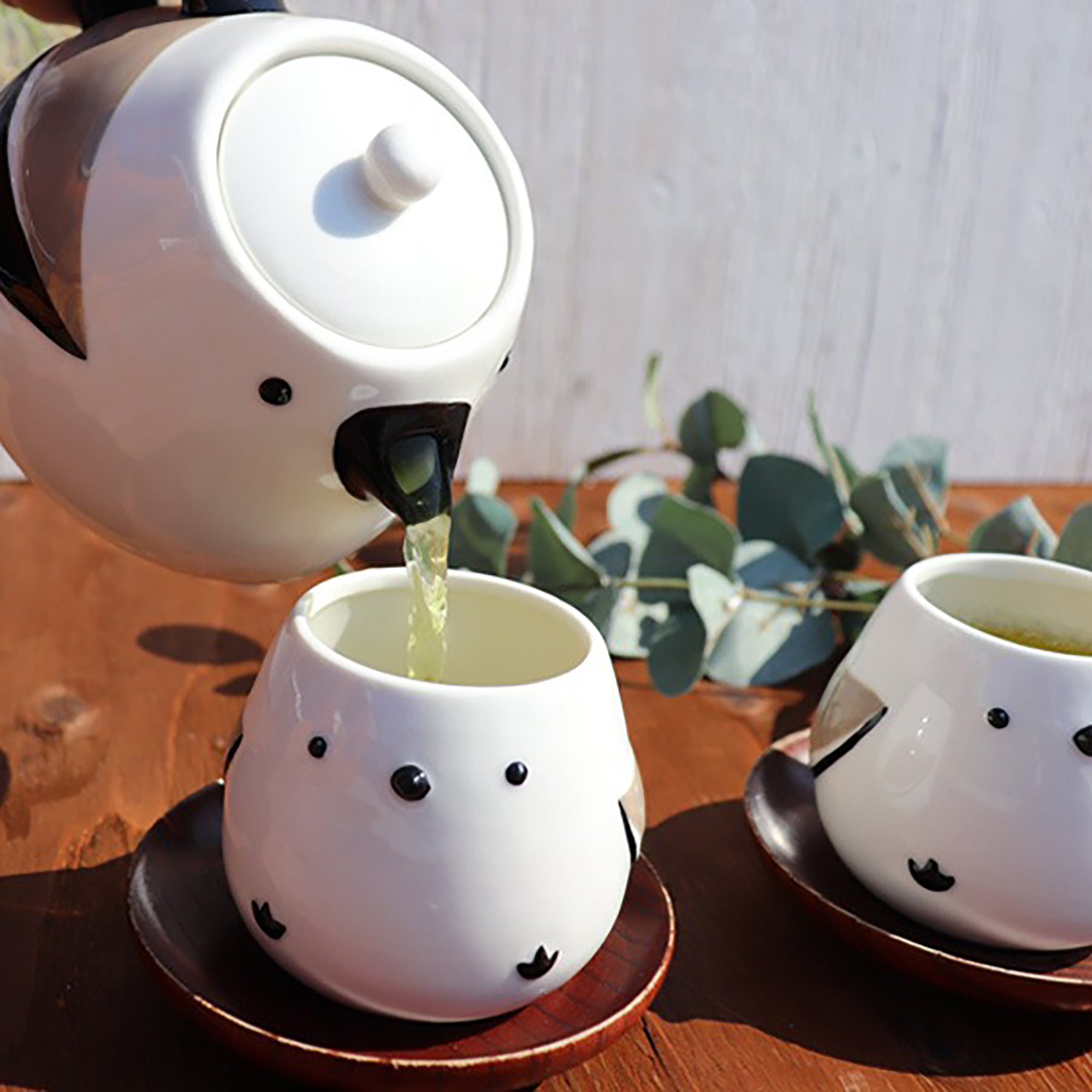 Service à thé Sunart en Série familiale mignonne