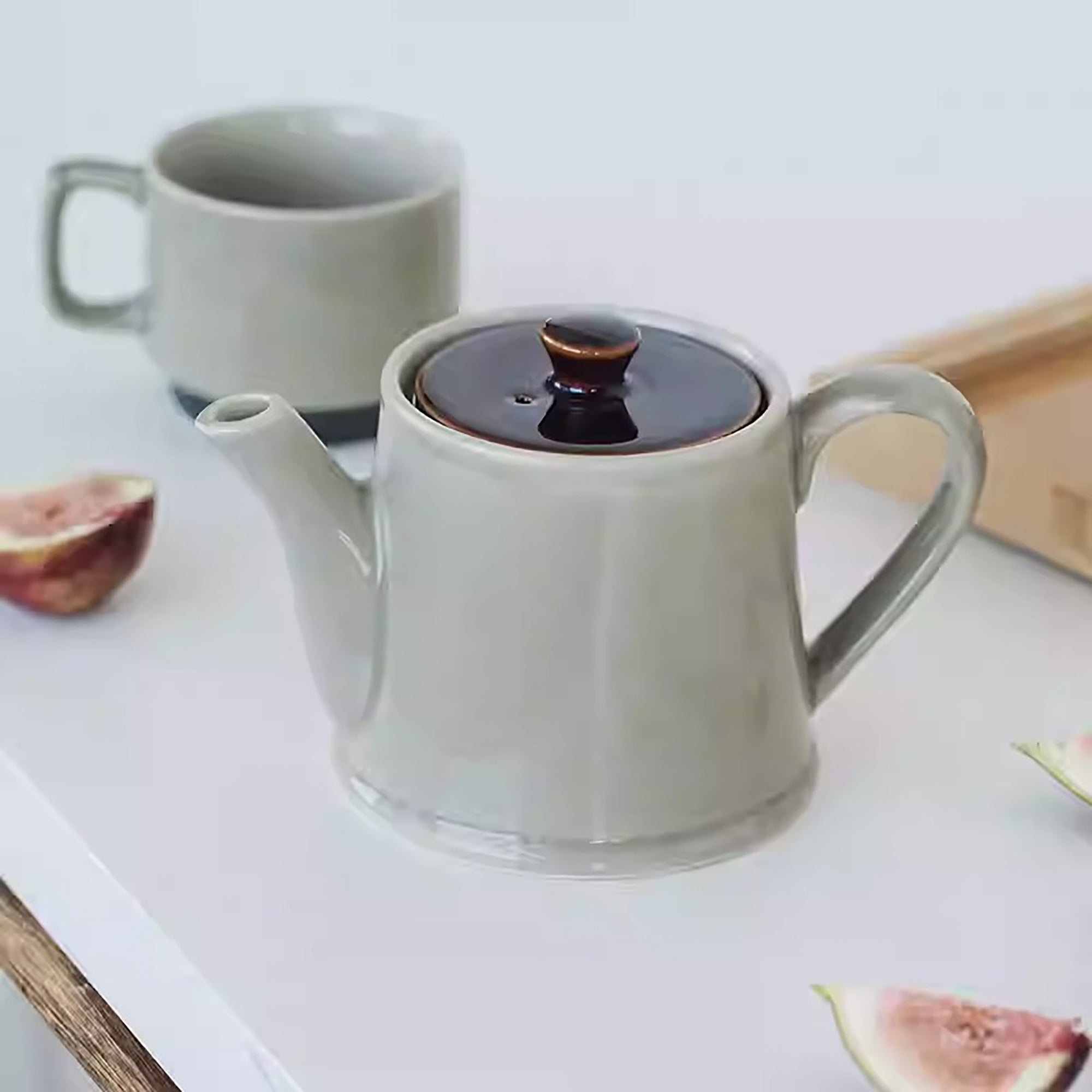 Service à thé en céramique Iga-yaki Tojiki