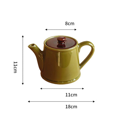 Service à thé en céramique Iga-yaki Tojiki