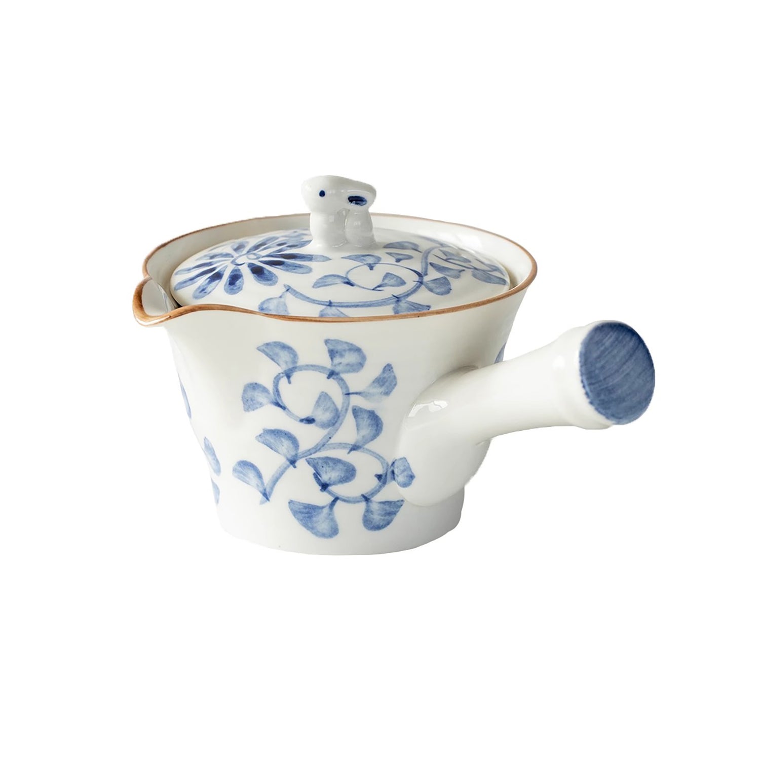 Théière kyusu en céramique Minoyaki