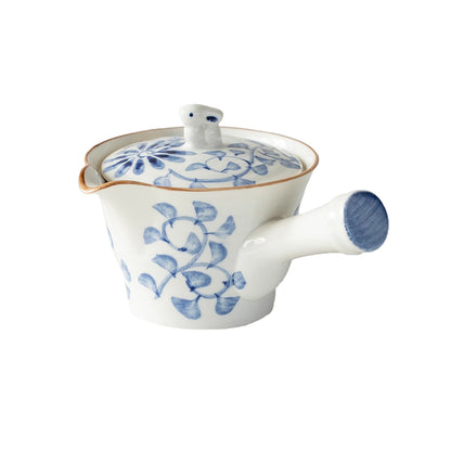 Théière kyusu en céramique Minoyaki