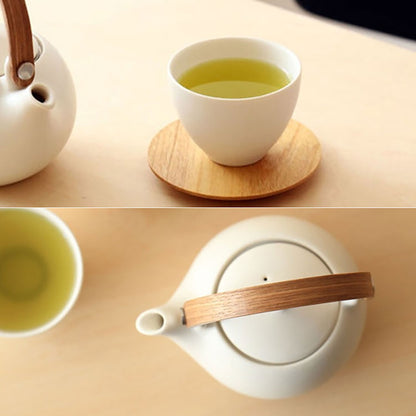 Service à thé japonais Saliu en céramique Minoyaki