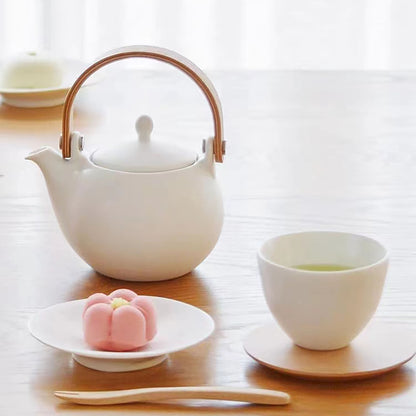 Service à thé japonais Saliu en céramique Minoyaki