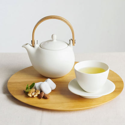 Service à thé japonais Saliu en céramique Minoyaki