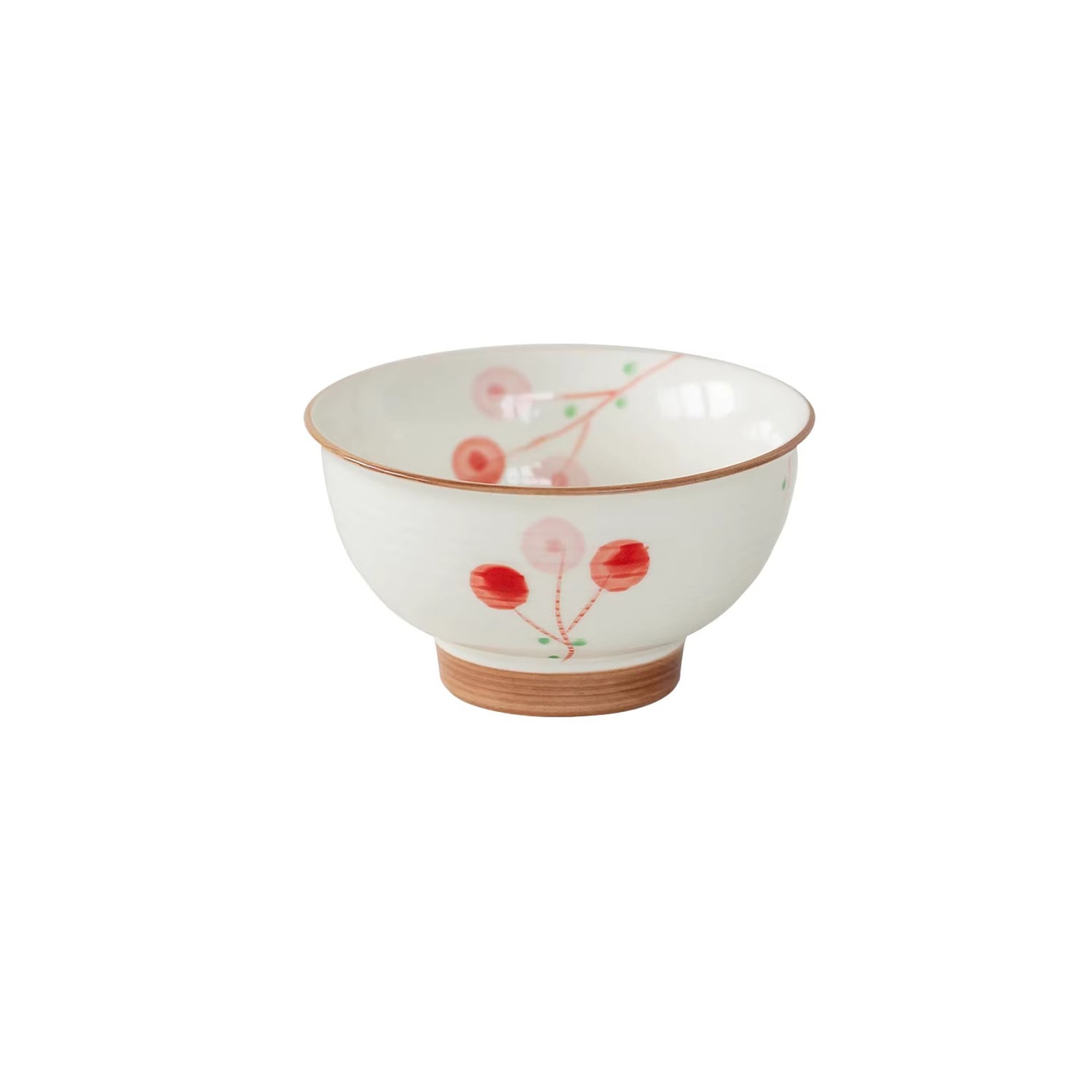 Service à thé Aritayaki cerises et lapin peint à la main