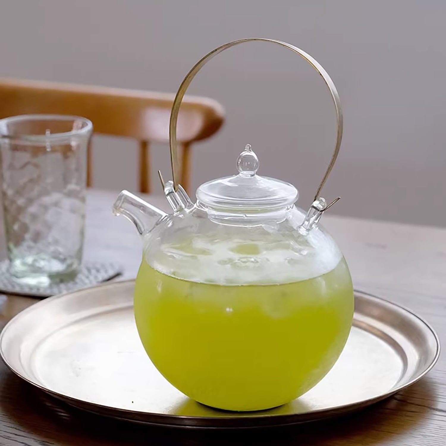 Théière en verre borosilicate Shimoyama