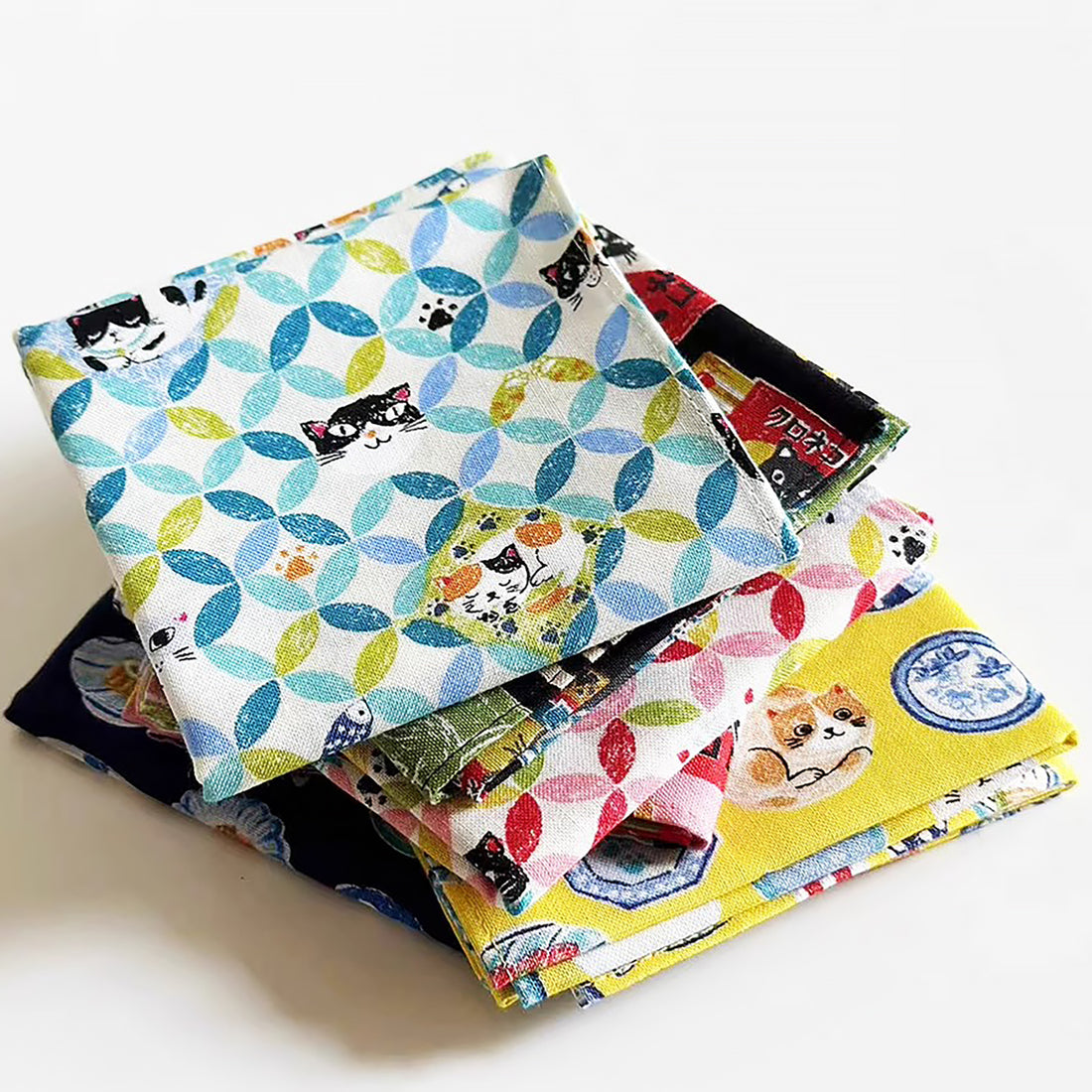 Furoshiki japonais en coton Sankosen