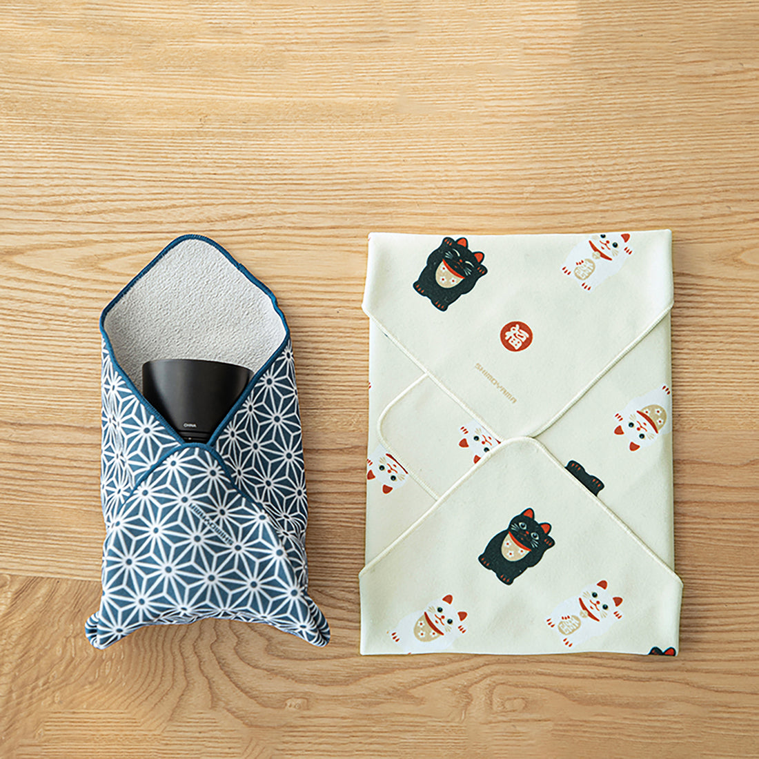 Furoshiki en tissu auto-adhésif Shimoyama