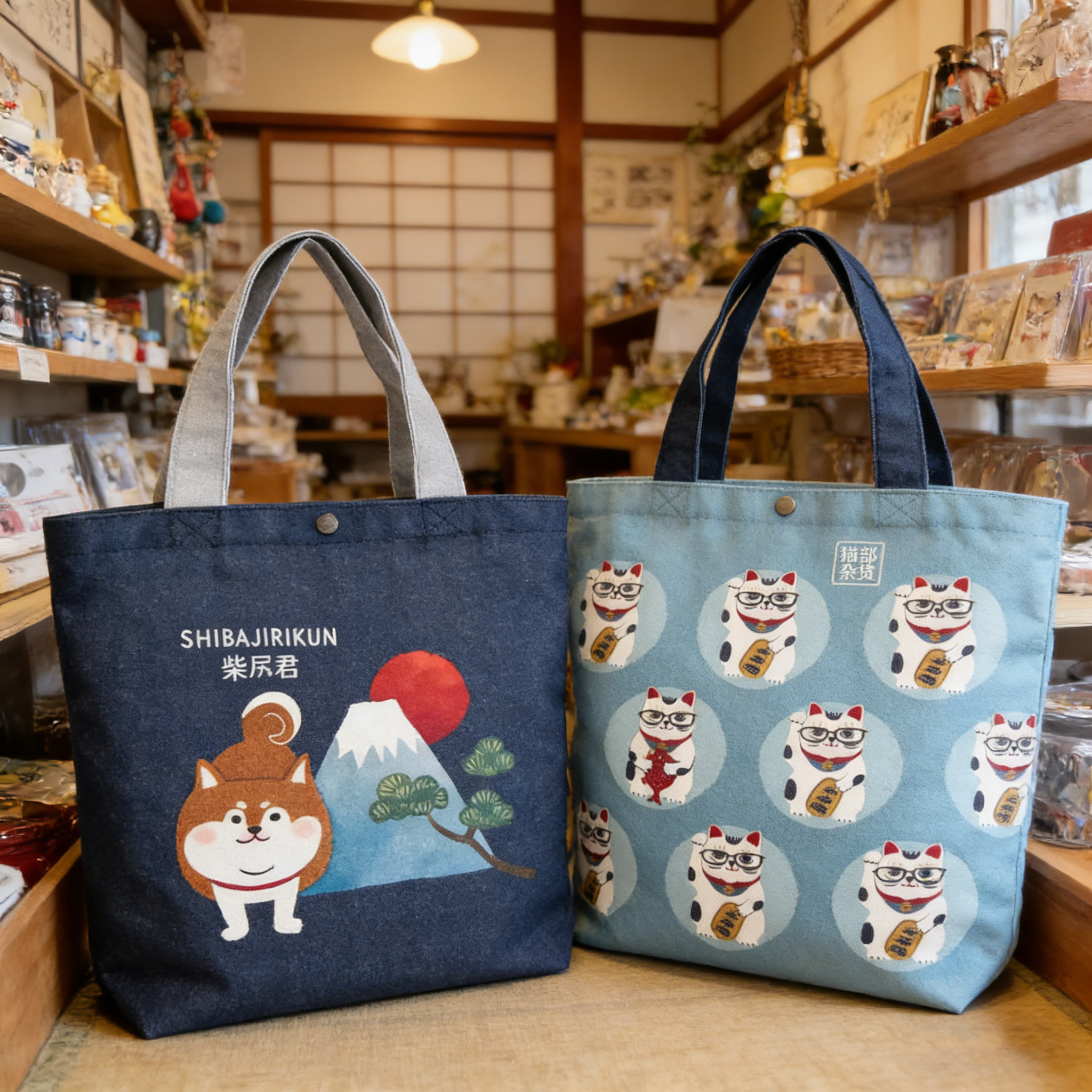 Tote bag en toile Kusuguru
