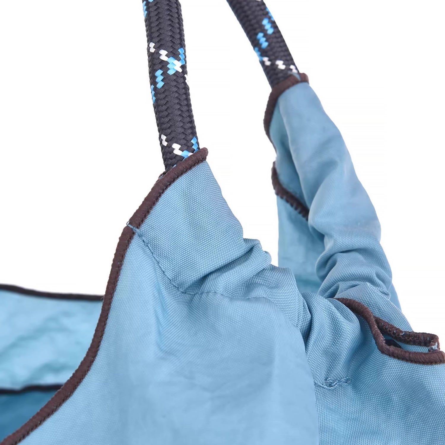 Sac shopping Kusuguru en nylon brodé motif chat