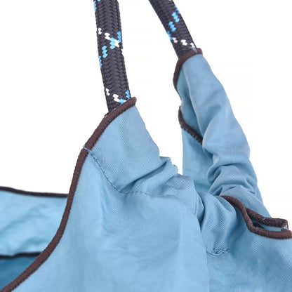 Sac shopping Kusuguru en nylon brodé motif chat