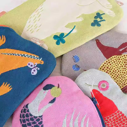 Trousse brodée japonaise Morita MiW