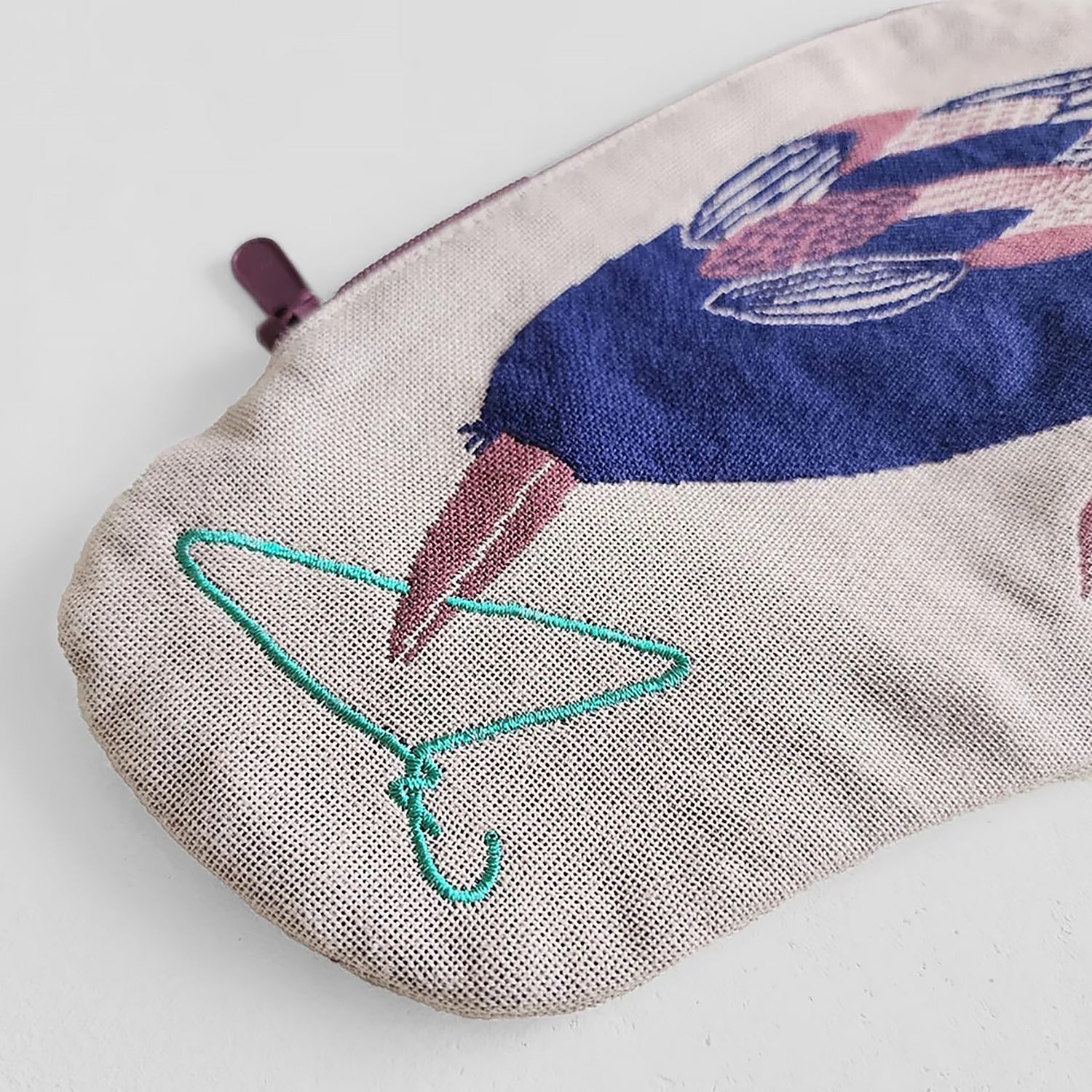 Trousse brodée japonaise Morita MiW