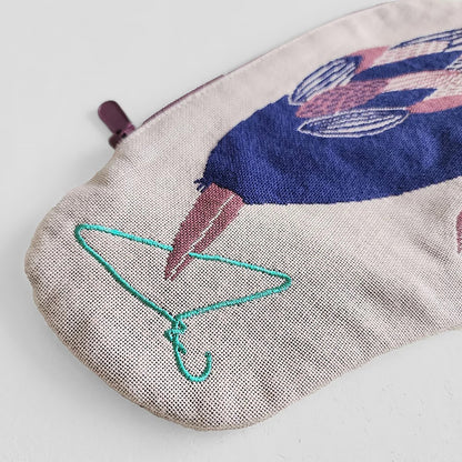 Trousse brodée japonaise Morita MiW