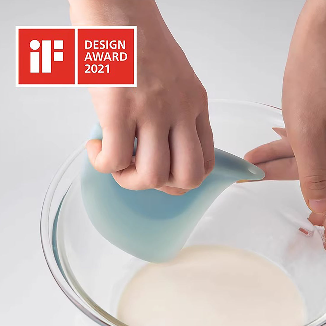 Spatule en silicone forme aileron Shimoyama