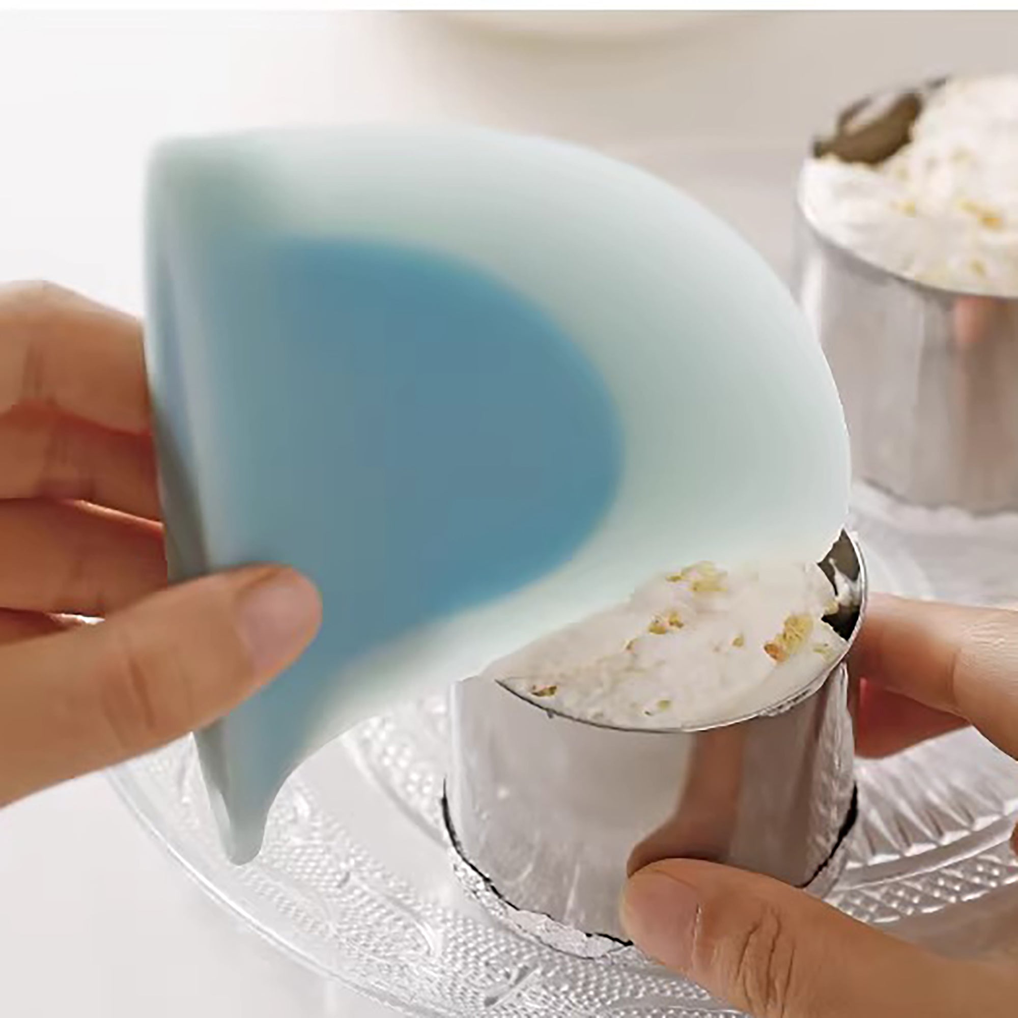 Spatule en silicone forme aileron Shimoyama
