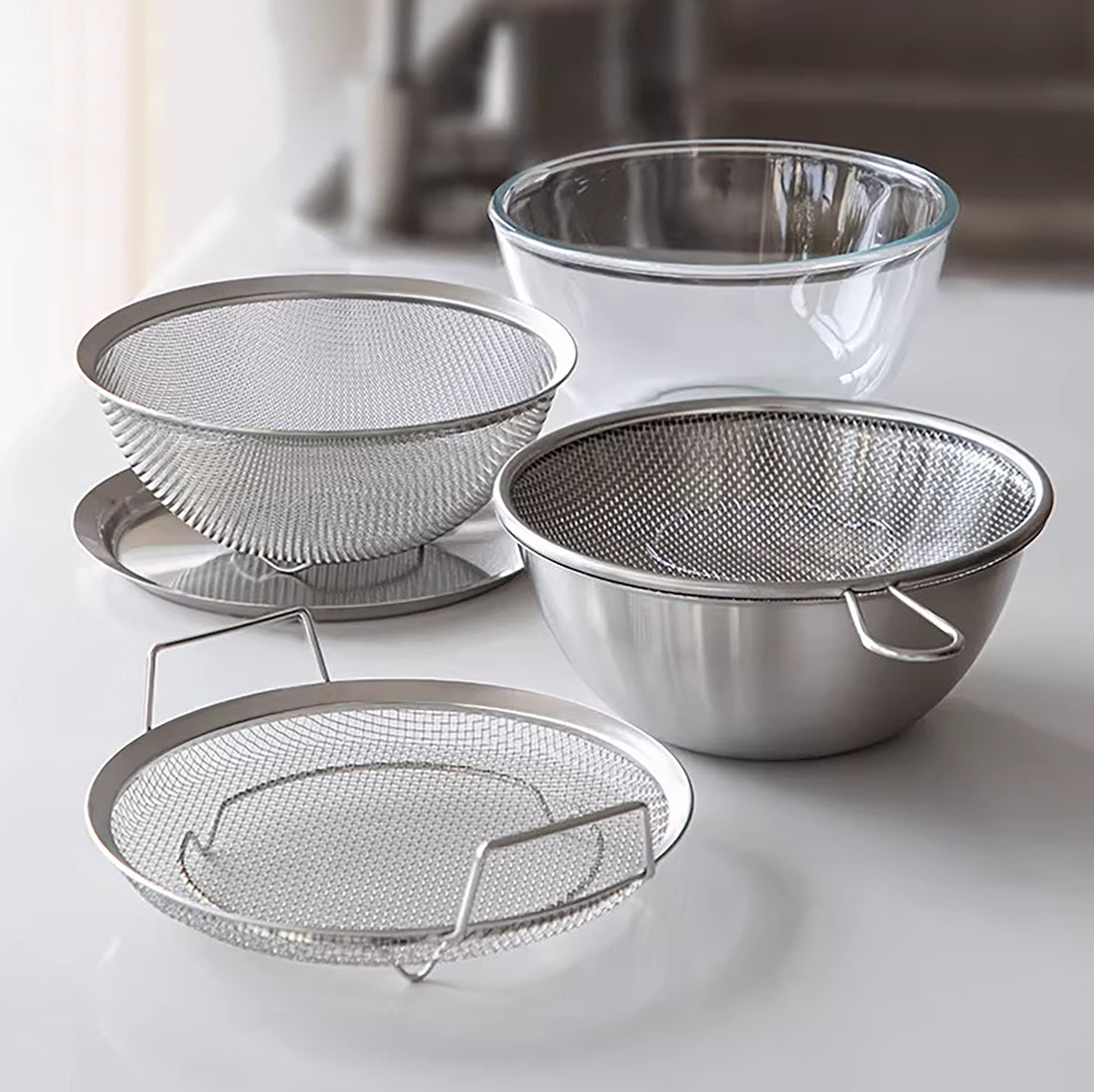 Set préparation cuisine 6 pièces inoxydable 304 Shimoyama