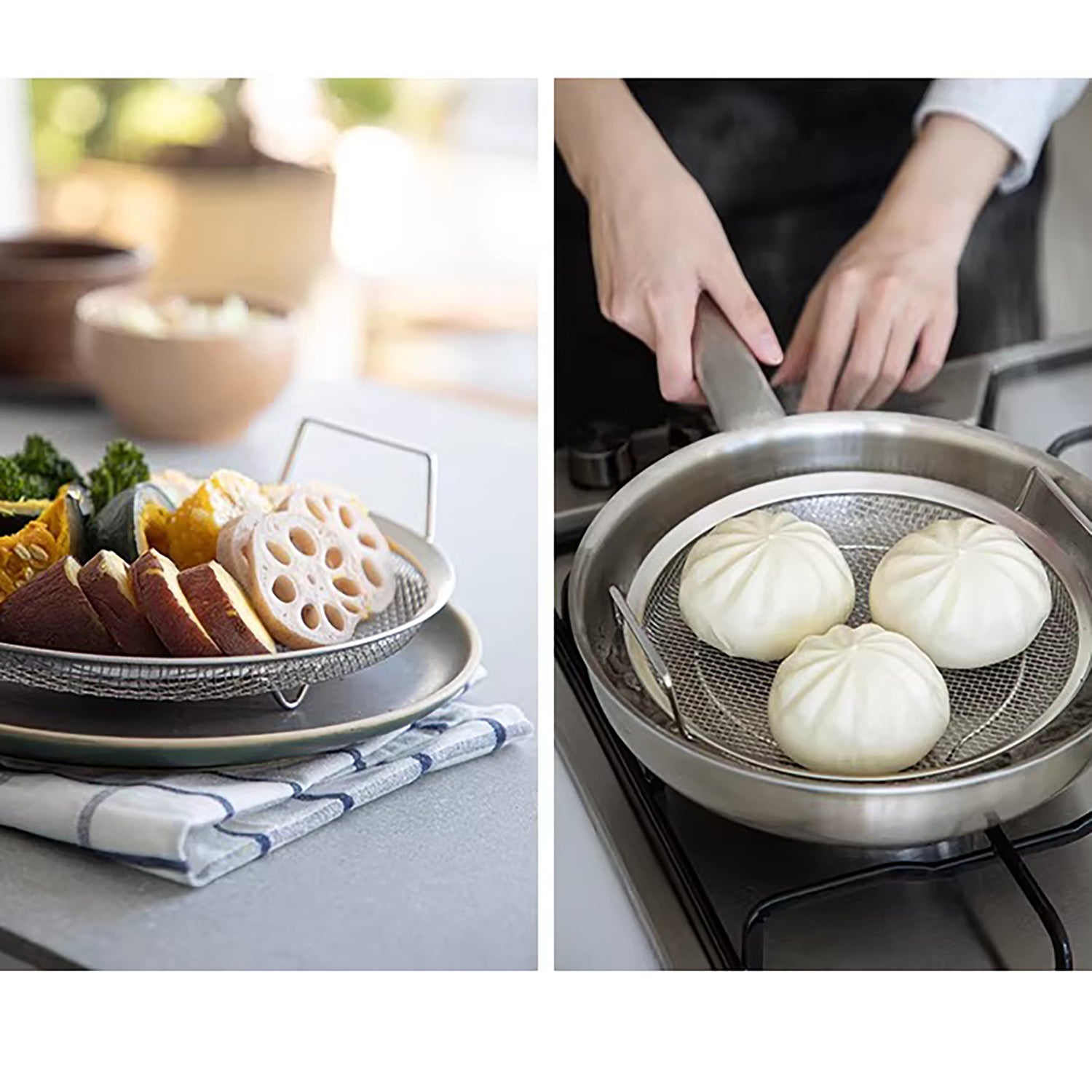 Set préparation cuisine 6 pièces inoxydable 304 Shimoyama