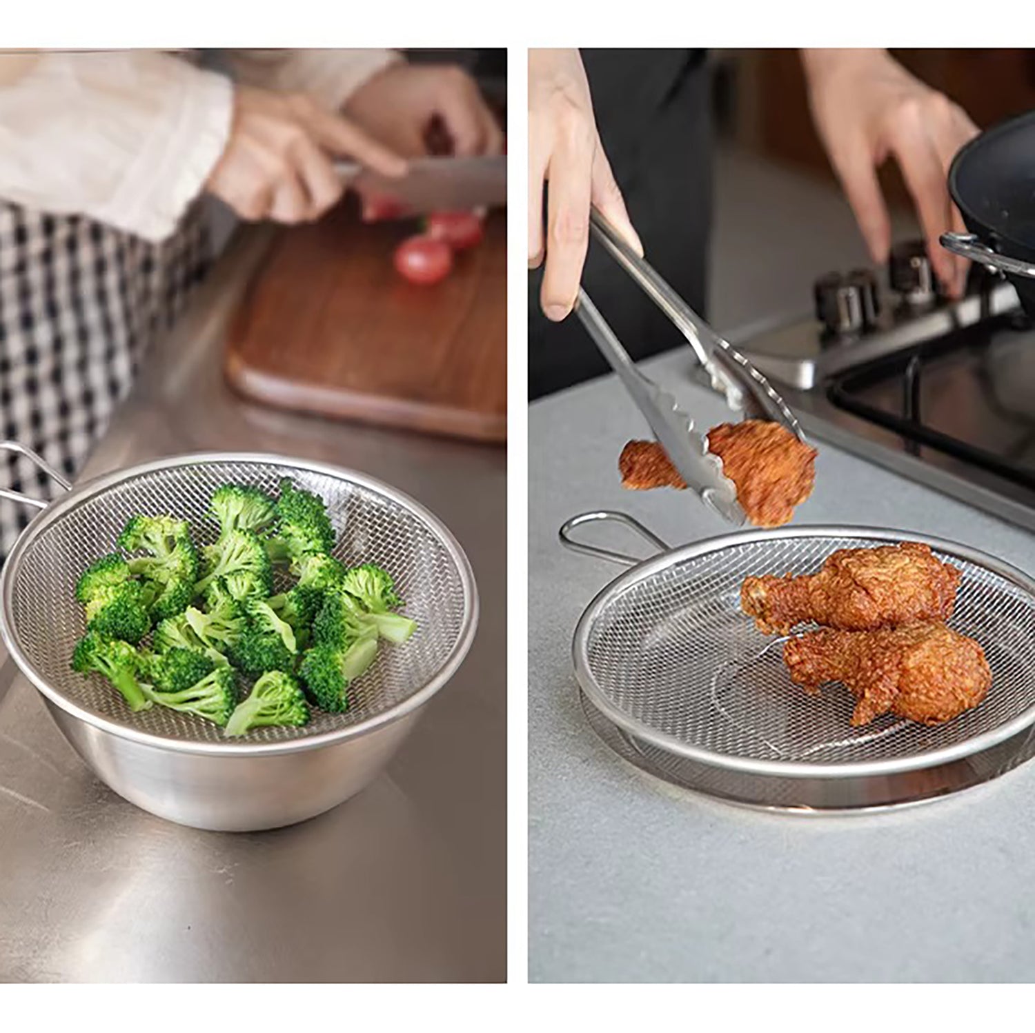 Set préparation cuisine 6 pièces inoxydable 304 Shimoyama