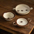 Vaisselle en céramique à motifs de champignons