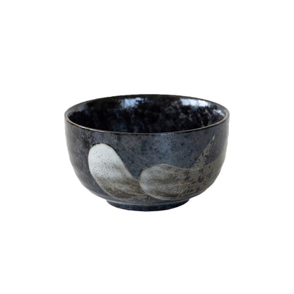 Vaisselle Minoyaki minimaliste à texture pinceau