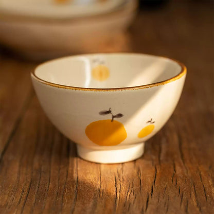 Vaisselle Mino-yaki à motifs d&