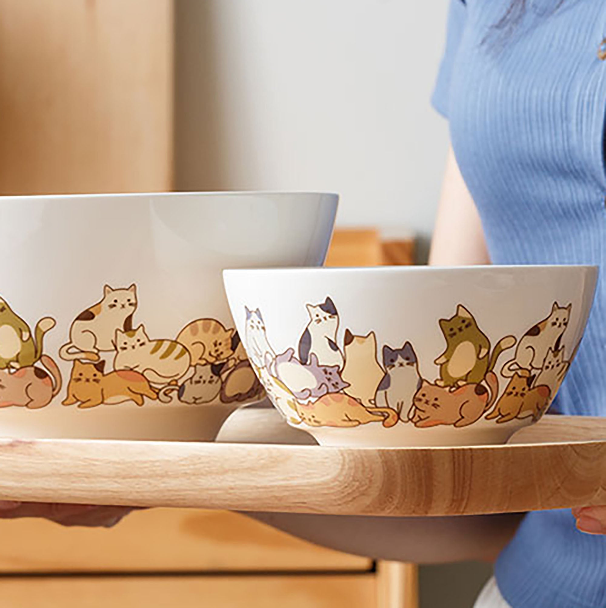 VAISSELLE avec motif de CHAT pourENFANT