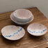 Vaisselle japonaise Mino-yaki motif sakura bleue