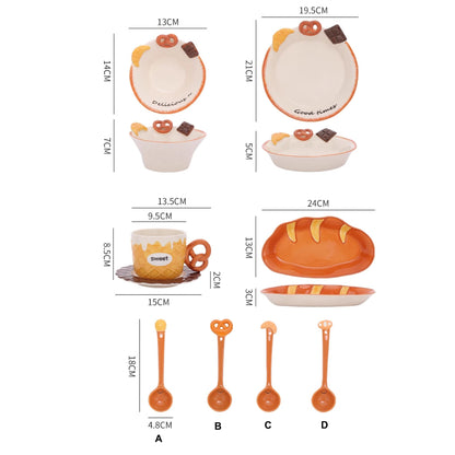Vaisselle de petit-déjeuner en céramique