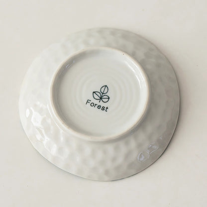 Vaisselle Mino-yaki avec motif feuillage “Forest”
