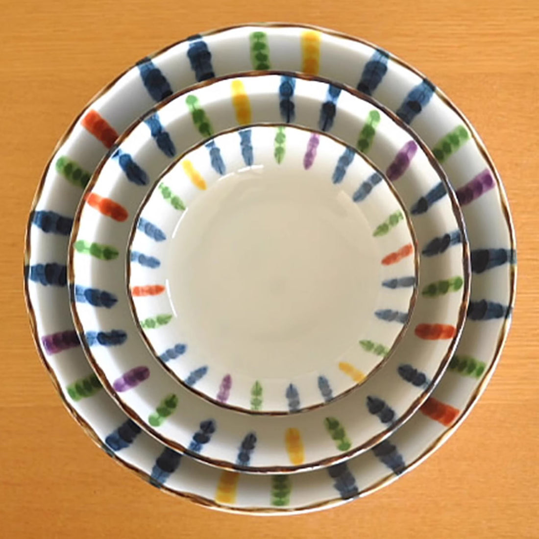 Vaisselle Minoyaki avec Motif Tokusa
