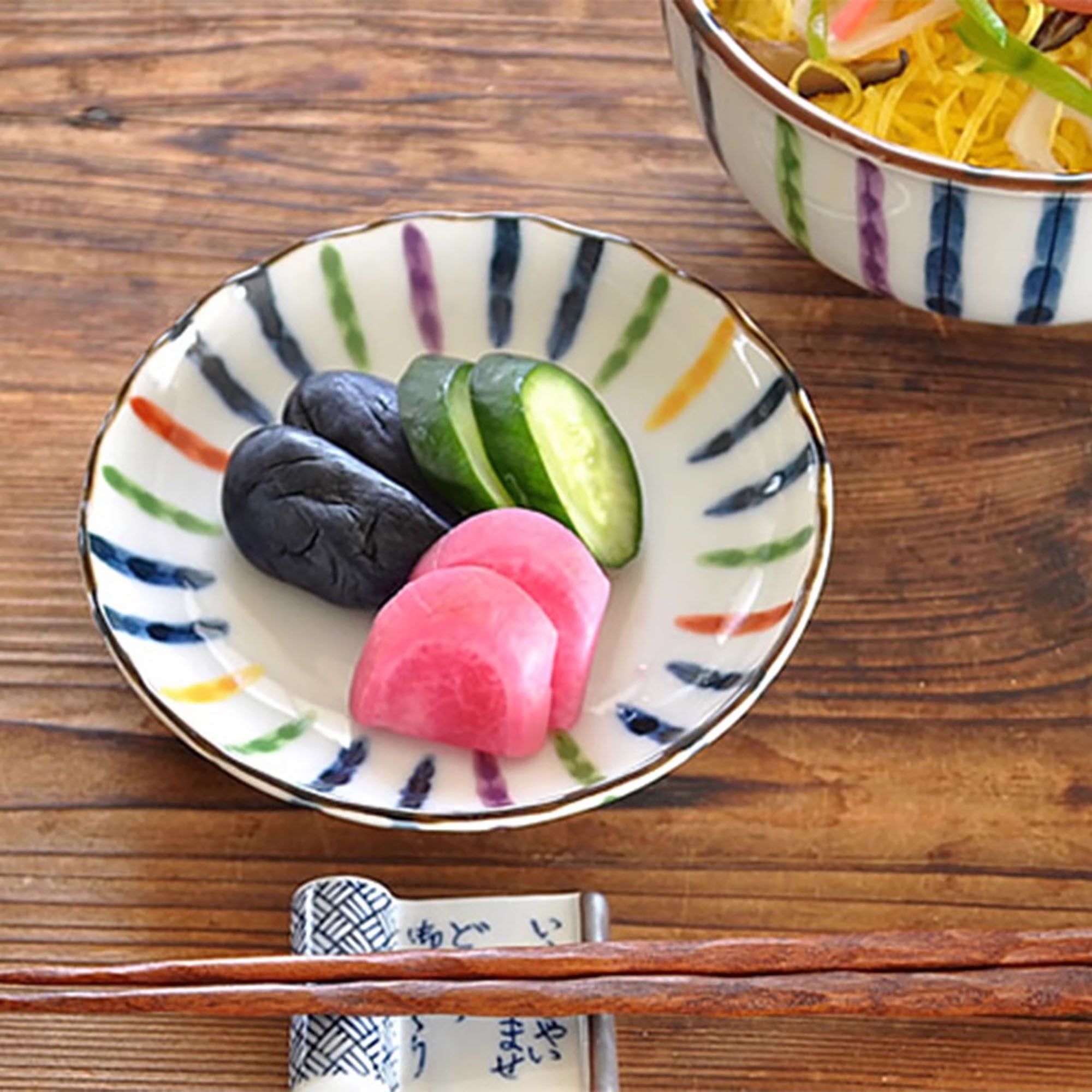 Vaisselle Minoyaki avec Motif Tokusa