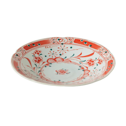 Vaisselle Minoyaki Aka-e motif prunier