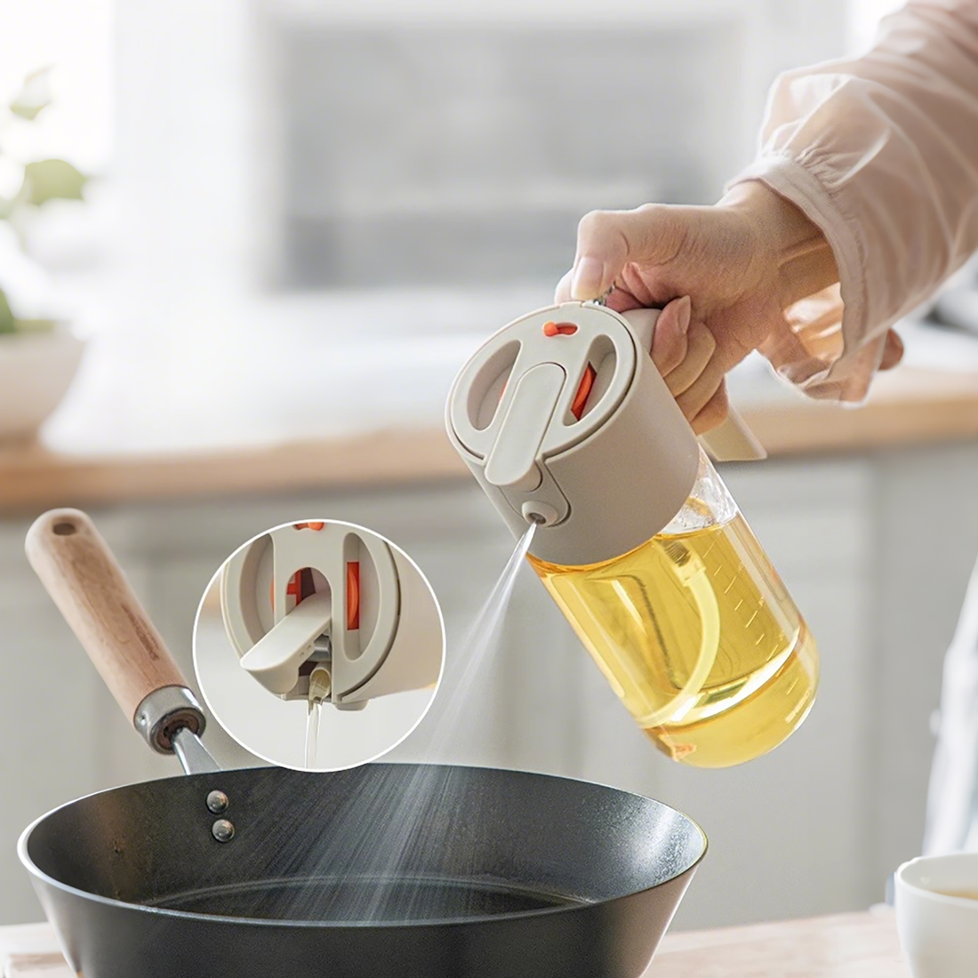Vaporisateur d’huile en verre Shimoyama