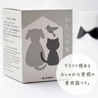 Verre Aderia avec motif chat