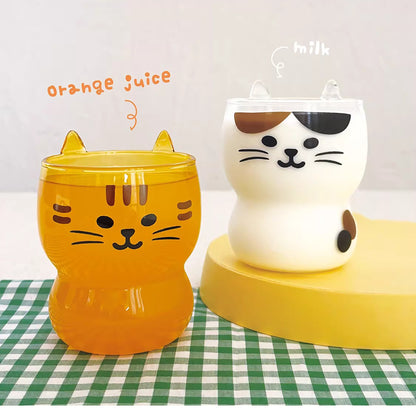 Verre en verre DECOLE à oreilles de chat