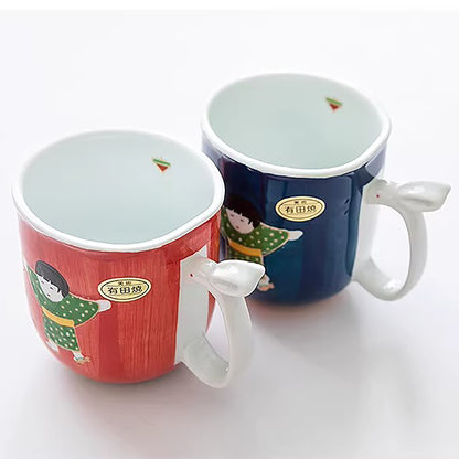 Mug Arita enfant en kimono
