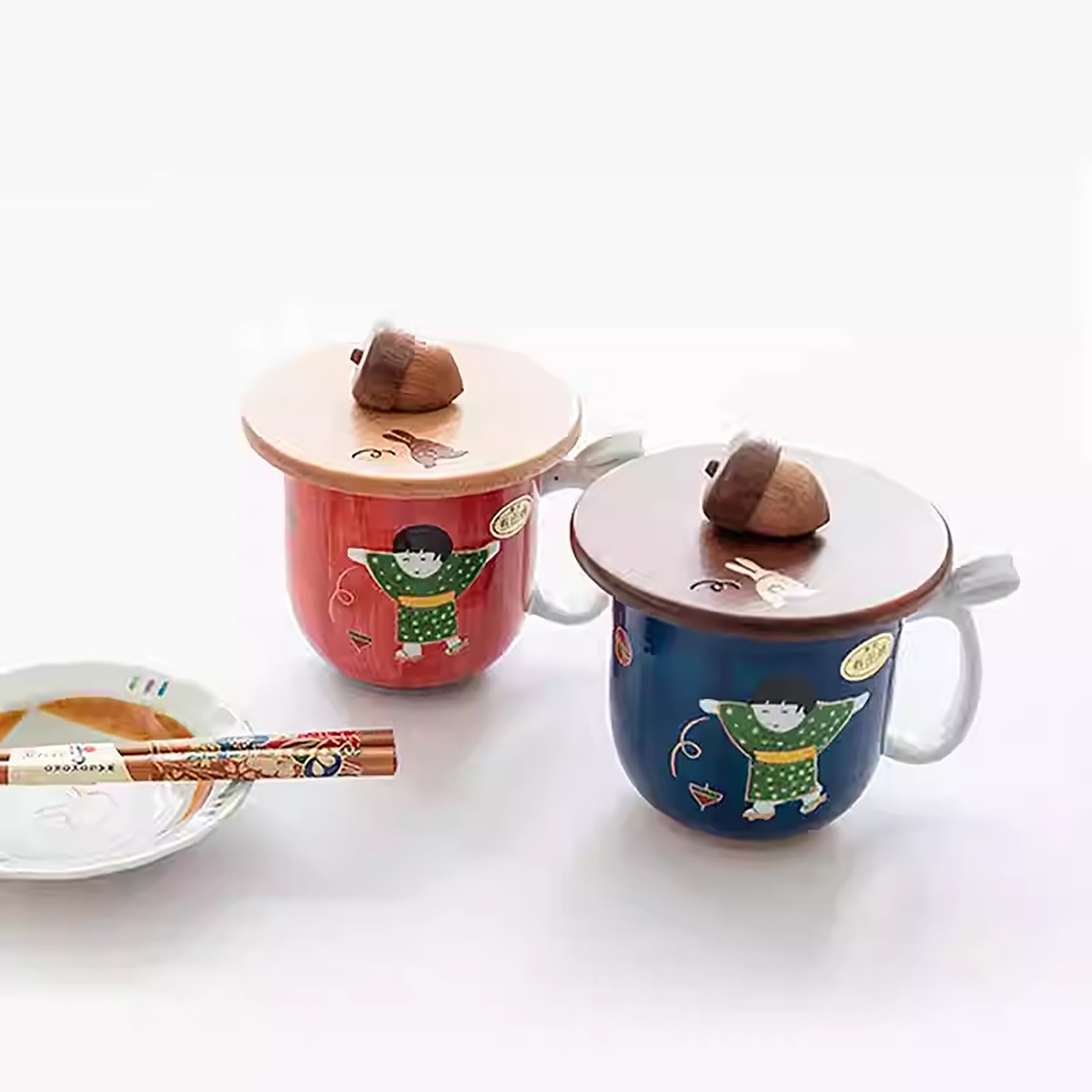 Mug Arita enfant en kimono