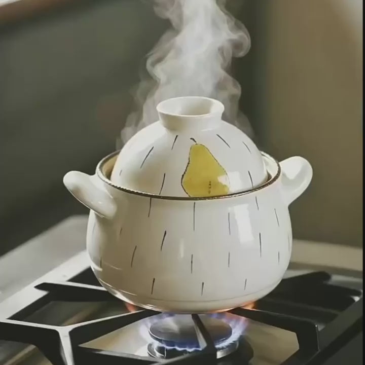 Marmite en céramique artisanale