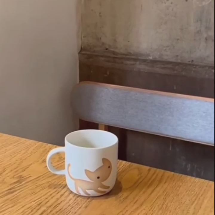 Mugs en céramique faits à la main pour couple