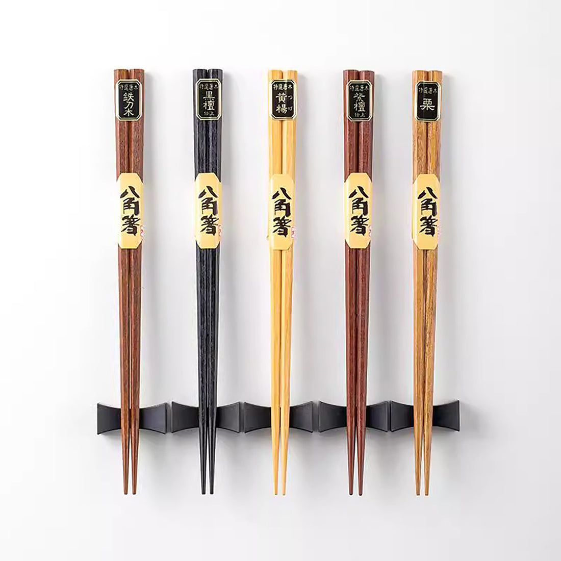 Baguettes en bois massif  avec 5 essences