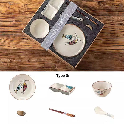 Coffret de vaisselle japonaise